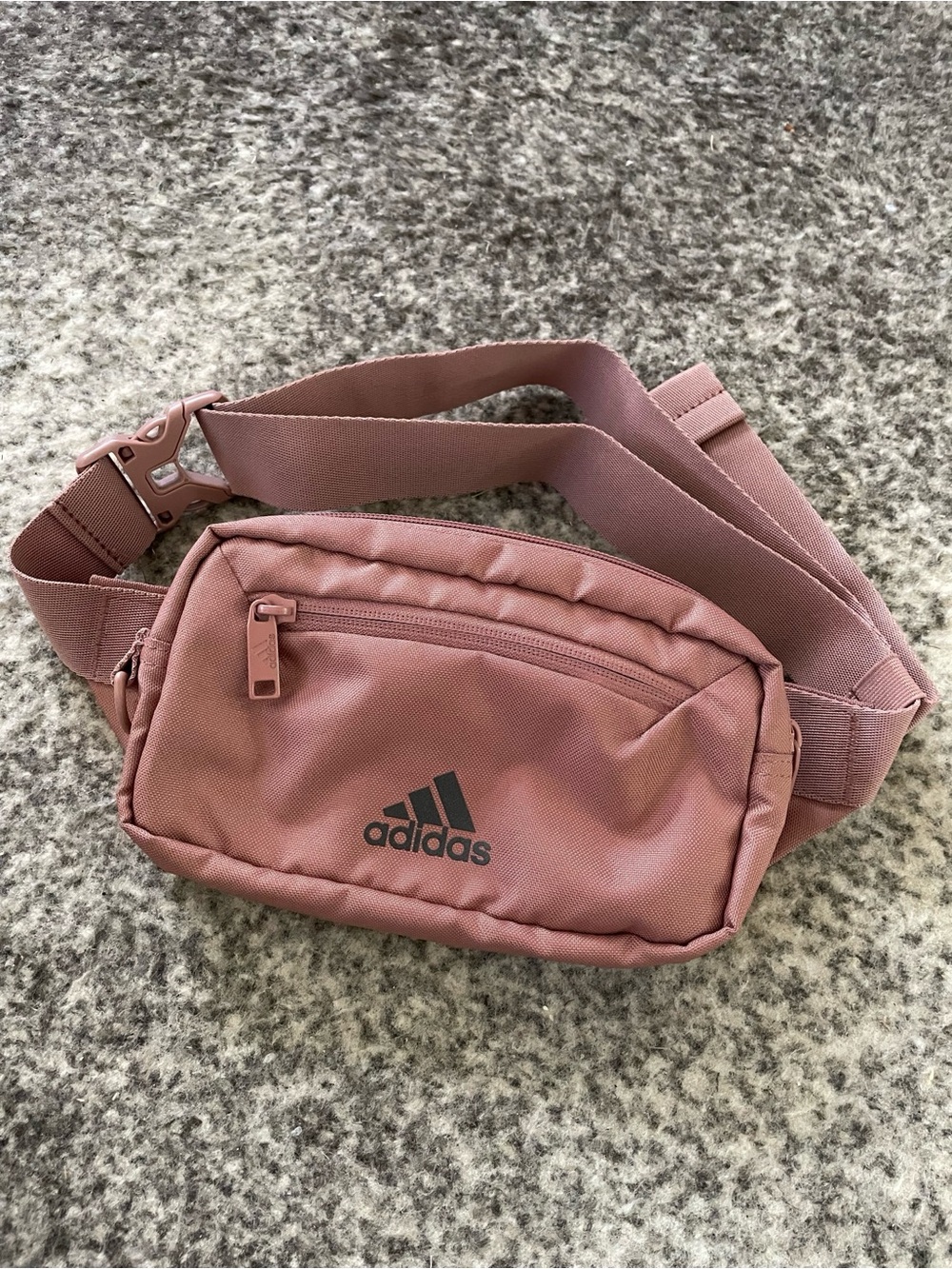 Adidas Dusty Pink Waist/Crossbody Bag